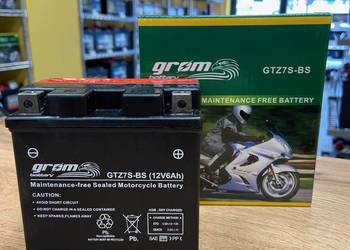 Akumulator 6Ah 120A 12V GROM GTZ7S-BS YTZ7S-BS