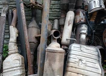 Katalizator tłumik wydech środkowy końcowy siatka