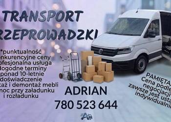 Usługi transportowe przeprowadzki bus