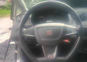 Kierownica Seat Ibiza IV 4 LIFT Oryginalna FR Multi Airbag Skóra Ładna