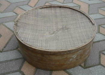 Sito wiejskie stare 45 cm przetak Sito wiejskie stare 45 cm przetak