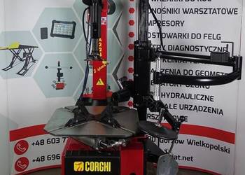 Włoska montażownica do opon z przystawką Corghi A 224 DV,gwarancja,dostawa