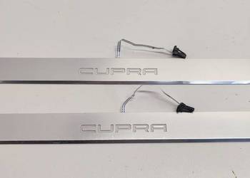 CUPRA FORMENTOR LISTWY NAKŁADKI PROGU KOMPLET PRZÓD 5FA947417E