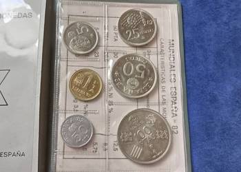 Stare monety 1980 Hiszpania set Mundial 1982 /2 stan menniczy