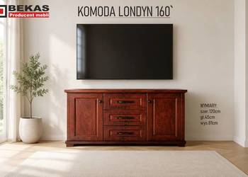 Ludwik Śliczna Komoda Front - ` Londyn ` MEBLE BEKAS PRODUCENT MEBLI