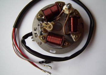 Iskrownik Stator Cewki SIMSON 12V PRZERYWACZ