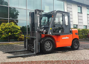 Wózek widłowy Lonking LG50DT DEMO| triplex 4,5 m| kabina| 6 mth | 2025