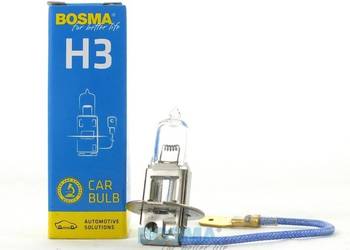 Żarówka BOSMA H3 24V 70W PK22s – solidna, trwała, dostępna od ręki