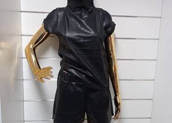 Set,komplet ekoskóra rozmiar S/M