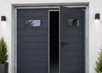Brama garażowa dwuskrzydłowa 220x190 lub uchylna SZYBKO i TANIO CAŁA POLSKA