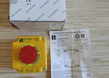 Kaseta sterownicza z przyciskiem bezpieczeństwa SPAMEL