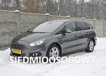 Ford S-Max 2.0TDCi 150KM manual Full LED 7 foteli Kamera przód tył Asysten…