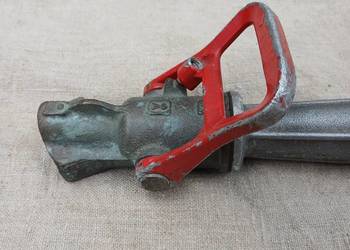 Stara prądownica strażacka sikawka strażacka straż pożarna