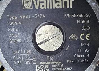 Pompa Vaillant Grundfos VPAL-5/2A
