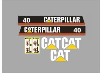Naklejki Oklejenie - CAT 40 Zamiennik CATERPILLAR