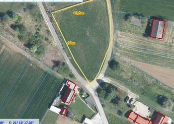 Działka pod zabudowę 1600m2 WZka Jędrzejowice k. Ostrowca Świętokrzyskiego