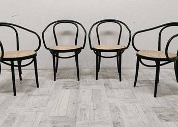 krzesło krzesła model Thonet gięty buk B-9 rattan vintage