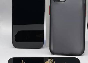 iPhone 15 128 GB Black 86% Zestaw/Dowód zakupu
