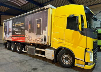 Wywrotka z wydmuchem Volvo FH 460 do przewozu pelettu