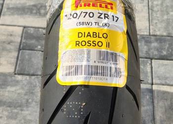 Opona motocyklowa przednia Pirelli Diablo Rosso 120/70 ZR17 DOT 1118