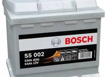 Akumulator BOSCH SILVER S5002 54Ah 530A PRAWY PLUS