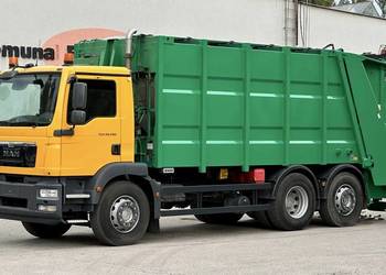 MAN TGM 26.290 śmieciarka Manual ZOELLER  21m3 EURO 5