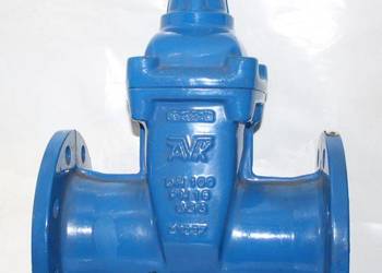 Zasuwa kołnierzowa 100, GGG, AVK, zasuwy, żeliwna, sferoidalne