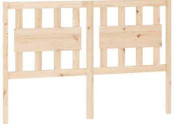 Wezgłowie łóżka 1405x4x100 cm lite drewno sosnowe WM-818565