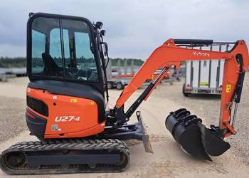 top maszyny koparka (2017 Kubota U27-4)