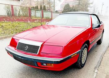 CHRYSLER LE BARON CABRIO DRZWI PRAWE Z FABRYCZNĄ NAKLEJKĄ