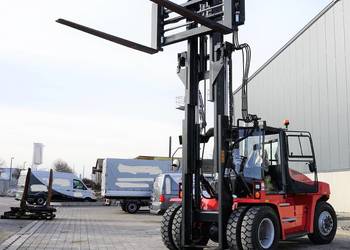 WÓZEK WIDŁOWY 12 Tonowy używany Kalmar Diesel Spalinowy EUR