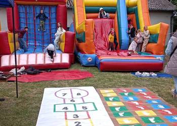 zamki dmuchane używane