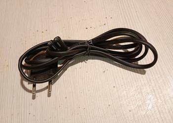 przewód kabel zasilający 220-240V  155cm nowy czarny