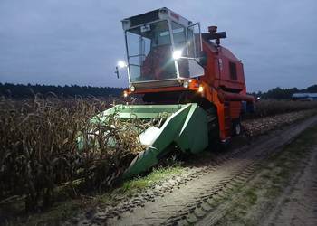 2 przystawki kukurydzy z mulczerem docinaczem bizona johndera