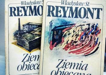 Ziemia obiecana Reymonta całość antykwariat książki unikaty