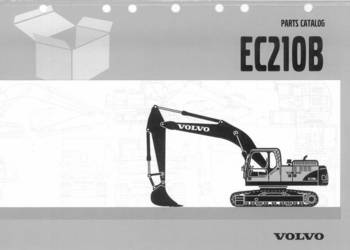 Volvo EC210B katalog części zamiennych