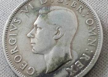 WIELKA BRYTANIA--TWO SHILLINGS-1951 r