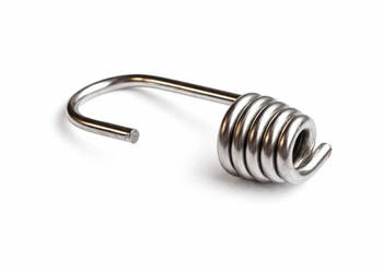 Hak sprężyna INOX z nierdzewki mocny hak nierdzewny morski 8mm