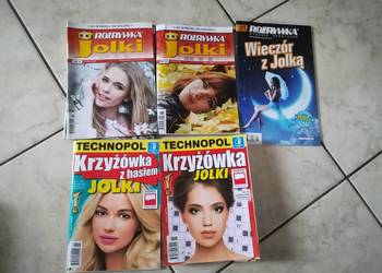 Jolki - krzyżówki 5 szt. Nowe niewypisane.