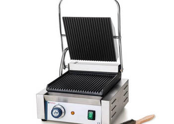 Grill kontaktowy pojedyńczy góra i dół ryflowane 263501