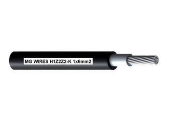 Przewód fotowoltaiczny // MG Wires // 1x6mm2, 0,6/1kV czarny H1