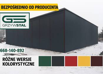 Garaż Blaszany Jednospadowy /Wiata Blaszana / Magazyn / Hala – GRZYWSTAL
