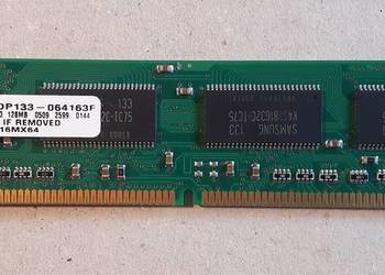 Pamięć RAM SDRAM 128 MB PC133 IRL DEM DP133-064163F 16MX64