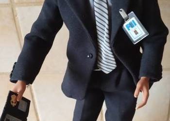 vintage kolekcjonerska lalka -Mulder