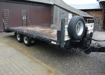 Laweta do przewozu maszyn budowlanych i rolniczych