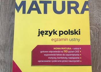 Matura Język polski Egzamin ustny Repetytorium maturalne