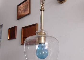 Stary mosiężny kinkiet