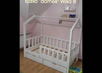 Łóżka drewniane dziecięce sosnowe