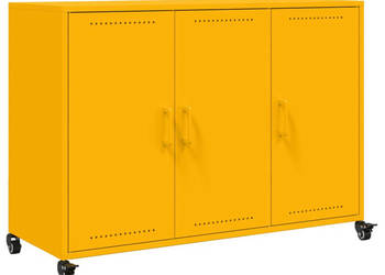 Szafka musztardowa 1005x39x72 cm stal WM-846683