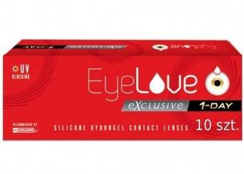 2 opakowania! Soczewki EyeLove Exclusive 1-Day PRO 30 szt. moc -3,00